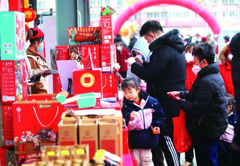 充满烟火气的年货大集,是很多人儿时的回忆